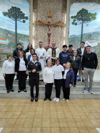 Fé e devoção marcam o 7º dia da Novena em honra a Nossa Senhora Aparecida em Laranjeiras do Sul